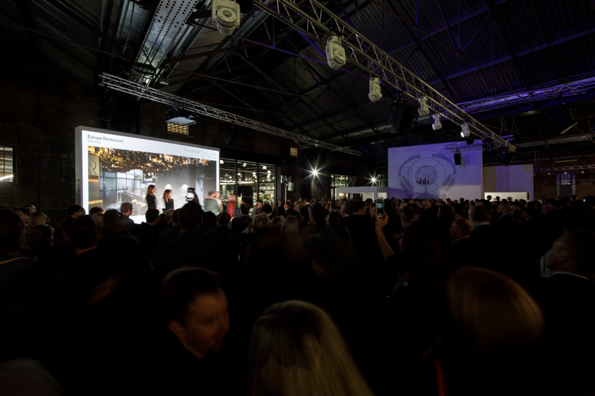 Restaurant & Bar Design Awards Ceremony - Soundscape (Kings Cross, London, UK) - 5th October