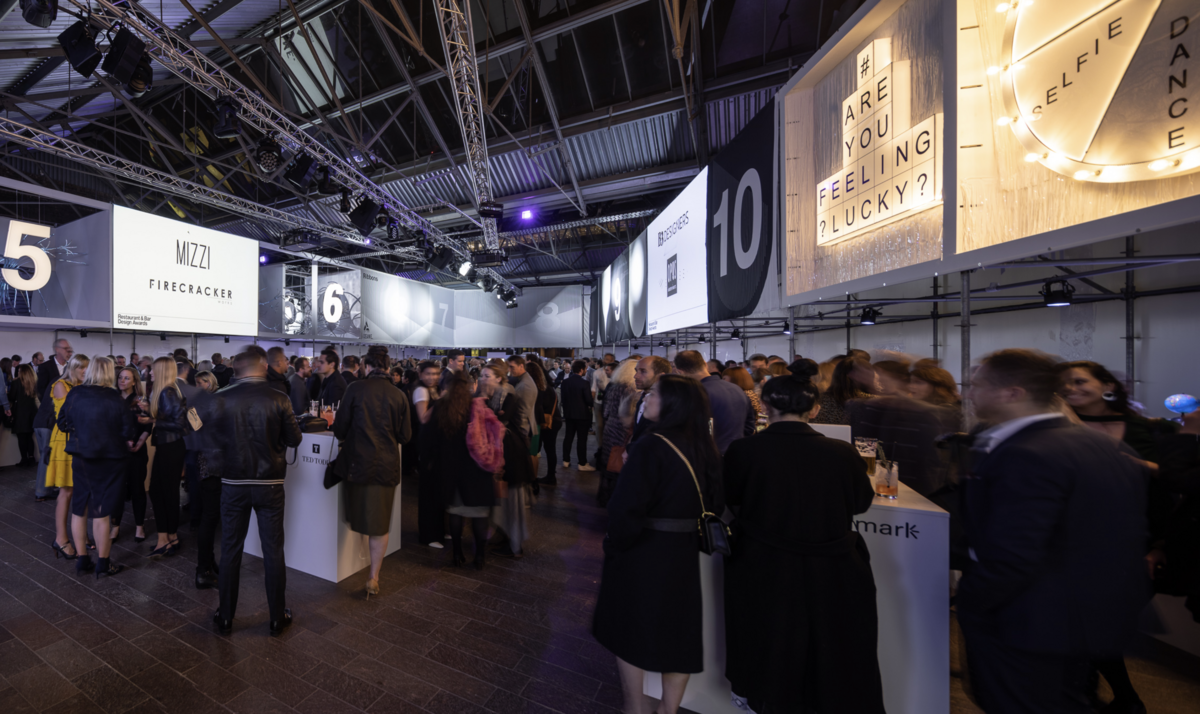 Restaurant & Bar Design Awards Ceremony - The Great Build (Kings Cross, London, UK) - 4th October